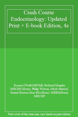 Crash Course Endocrinology: Updated Print + E-book Edition, 4e,R