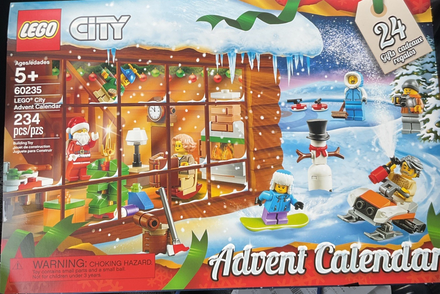 LEGO CITY: City Advent Calendar (60235) Retired 2019 NIB Christmas