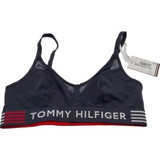 Image of Tommy Hilfiger Navy Sports Bra