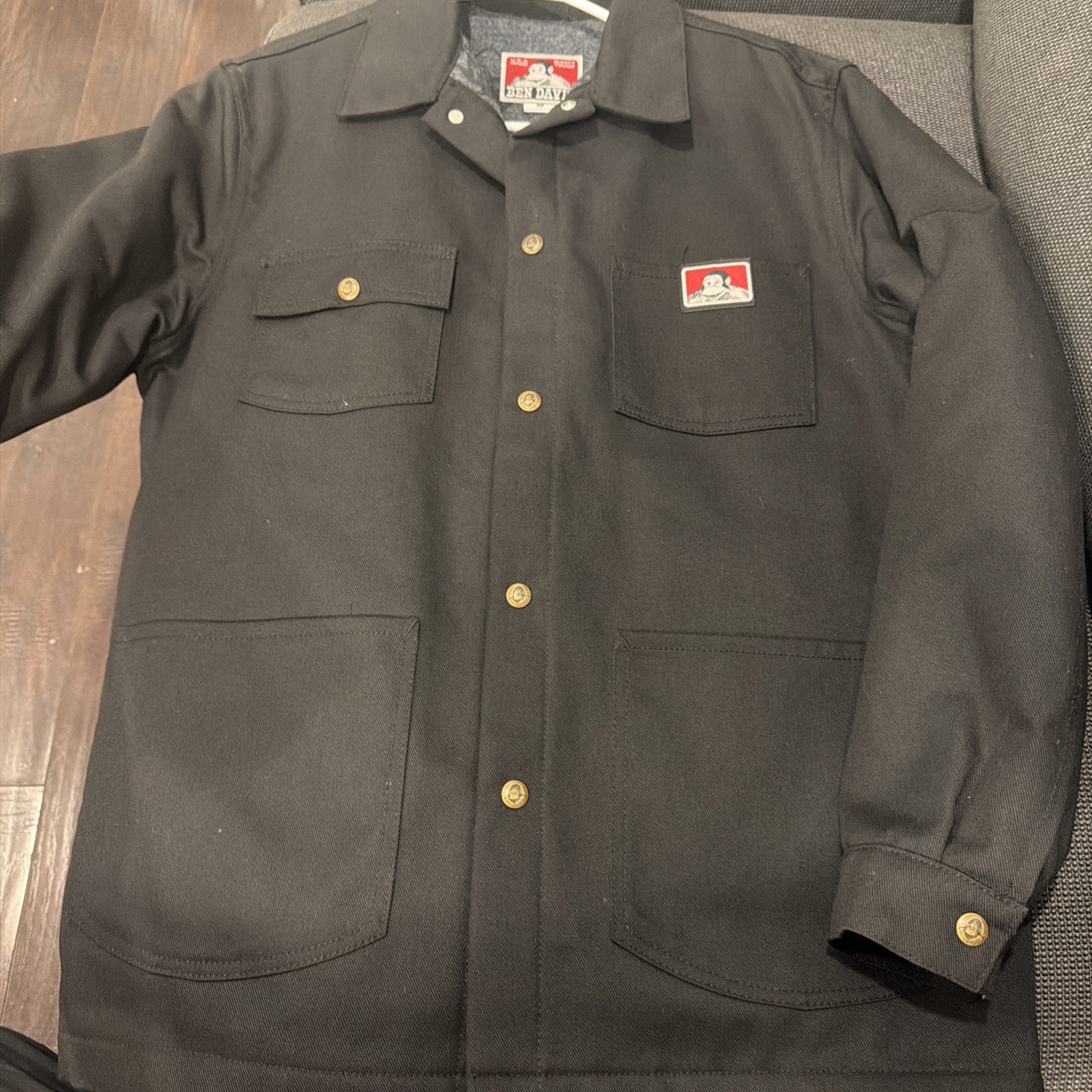 Ben Davis Original Jacket Black Size Large Style #394