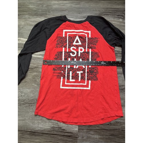 ASPHALT Skateboarding Baseball Long SleeveT-Shirt Youth Size L (14/16) - Picture 4 of 6