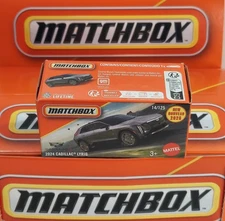 2024 Cadillac Lyriq 14/125 Matchbox 2025 POWER GRABS JBT99 MBX Road Trip grey