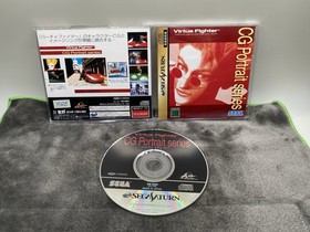 Virtua Fighter CG Portrait series Vol 1 To 10. Sega Saturn - Japan Import.