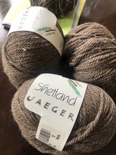 Wolle Konvolut 340 Gramm  Shetland/Trachtenwolle