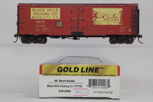 Refrigerador de carne Walthers escala HO URTX #72722 Black Hills Packing Co. 40' | Condition: Used