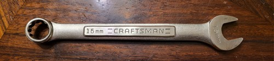 #ad CRAFTSMAN 15mm Metric Combination Wrench 42919 12pt VINTAGE USA Made NOS $47.00