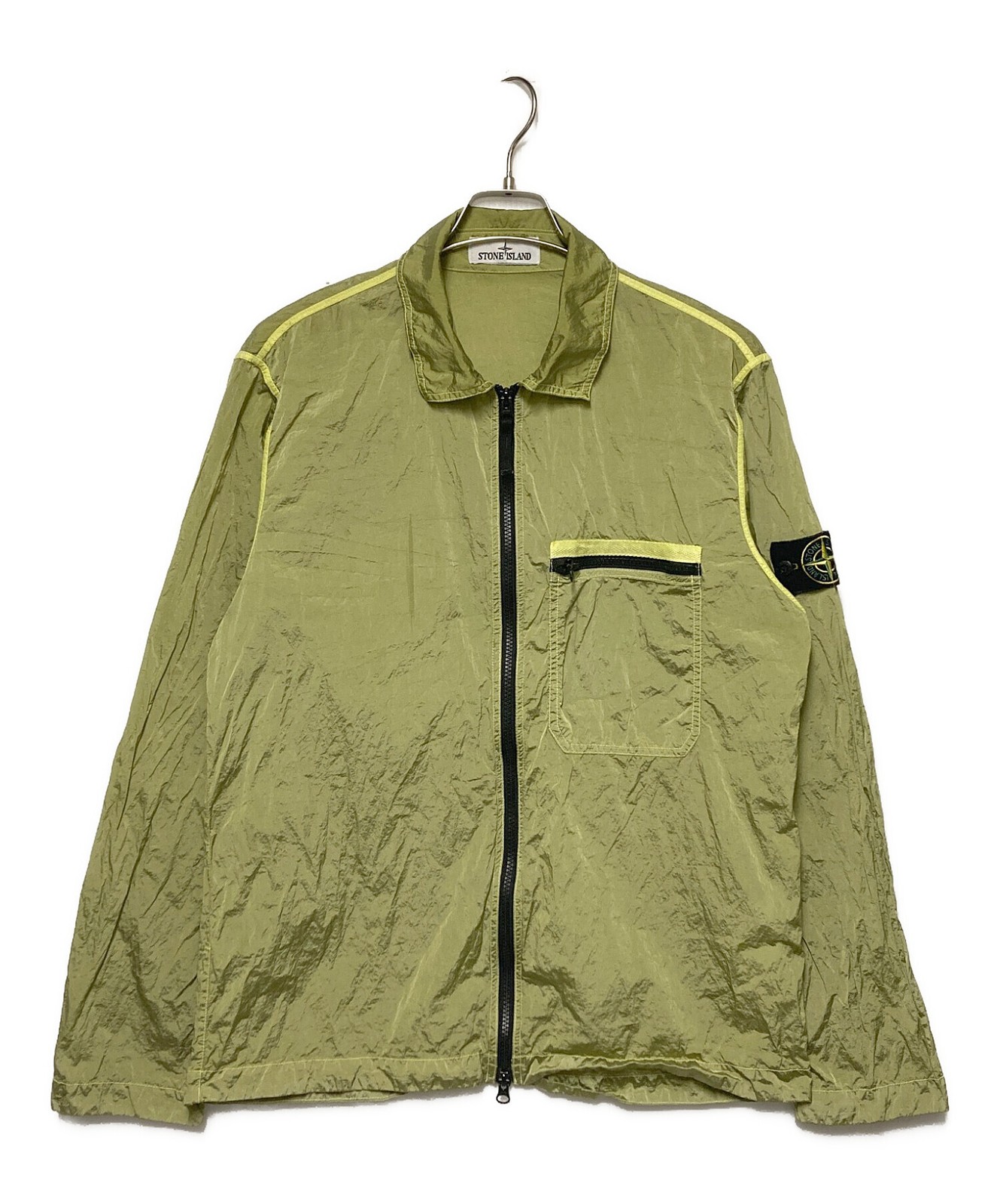 STONE ISLAND / 24SS Nylon Metal Shirt Jacket / Nylon jacket Green Size: L