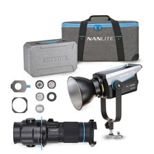 Nanlite FC300B Bi-Color LED Spotlight and Projection Attachment Bundle