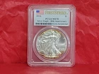 2016 $1 American Silver Eagle PCGS MS70 First Strike 30th Anniversary Toning