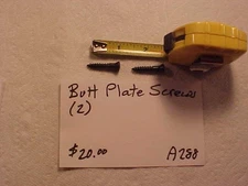 Item# A288 - Butt Plate Screws (2)