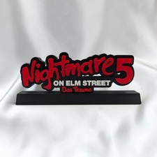 Nightmare 5 Das Trauma | Freddy Krueger | Elm Street | Logo Aufsteller | NEU