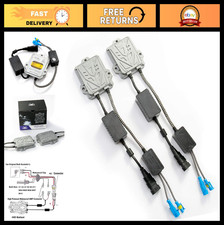 55W Slim Digital HID Ballast - Error Free, Universal Fit for H11 H7 H8 H9 H4 H1