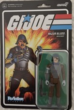 G.I. Joe Super7 ReAction Major Bludd