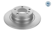 2X Bremsscheibe Hinten Meyle 315 523 0053 PD FÜR BMW Scheibenbremse