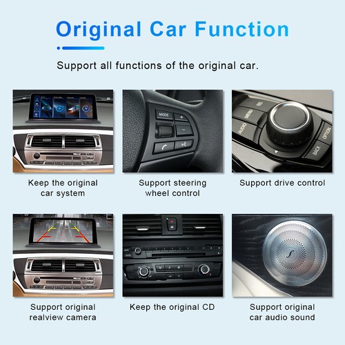 10.25'' Car Multimedia Screen Android Auto Carplay Linux For BMW Z4 E85 2002-09 - Imagen 8 de 12