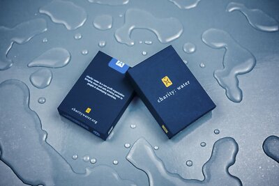 Charity Water Playing Cards by Theory 11