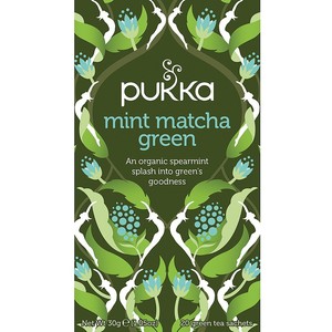 Pukka Cool mint Green tea bags Organic 4x20 bgs (5060229012029)