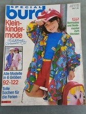 BURDA SPECIAL Kleinkinder Mode Frühling Sommer 1992 Gr. 92-122