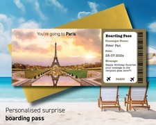 Boarding Pass to any destination Flight Ticket Birthday Boarding Pass Ticket 20