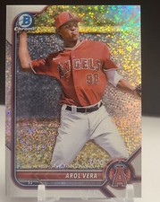 2022 Bowman Chrome Arol Vera Speckle Refractor /299 #BCP-177