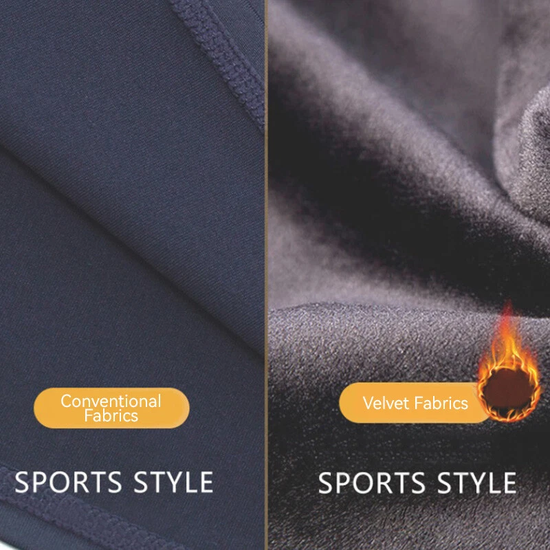 FLeece Ciclismo Capa Base Carreras Ropa Interior Hombres Correr Senderismo Deportes al Aire Libre Foto 2 de 4