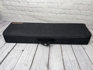 Wild Water Fly Fishing Black Nylon Rod Reel Storage Bag Zippered 28.5”x8”x4” VGC