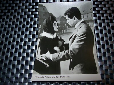 Postcard Star Photo DEFA Progress M. Pislaru, I. Dichiseanu No. 2728