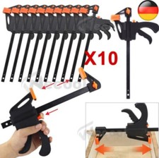 10x Einhandzwinge Schnellspannzwinge Set Schraubzwinge Spreizzwinge Spannzwinge-