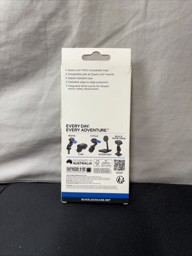 QUAD LOCK MAG CASE iPHONE 16 PRO MAX 6.9" QMC-IP16XL 9348943102766 - Photo 3 sur 6