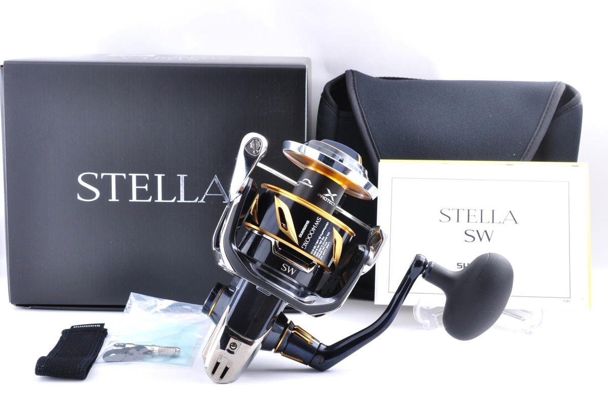 SHIMANO 19 STELLA SW 14000XG 専用ケース付き Shimano 19 Stella SW 14000XG Spinning Reel Shipping From