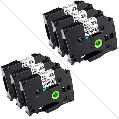 Schriftband Kompatibel zu Brother P-Touch PT E100 H100R H105 D410 H300 1000 1010