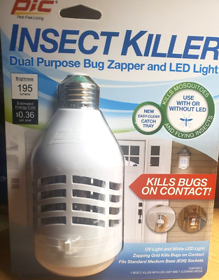 Pest Free Living ''INSECT KILLER'' (Bug Zapper and LED Light)