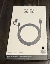 Native Union Belt 6.5 USB-C/iPhone Connector/...