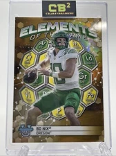 2023 Bowman U Chrome Bo Nix Elements Of The Game Gold #’d/50 Broncos!!!!!