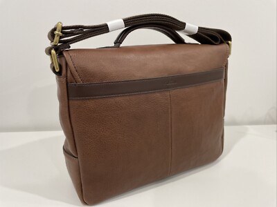 Bag Fossil Aktentasche Herren Aktentasche Ledertasche Fossil
