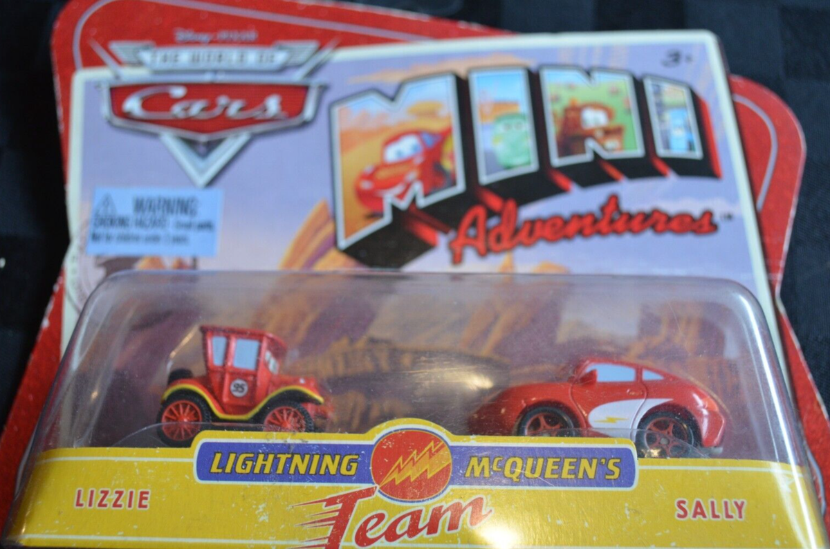 Disney Pixar - CARS Mini Adventures - LIZZIE & SALLY - TEAM McQEEN