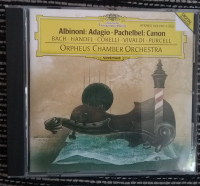 Albinoni: Adagio / Pachelbel: Canon (Audio CD) Orpheus Chamber Orchestra
