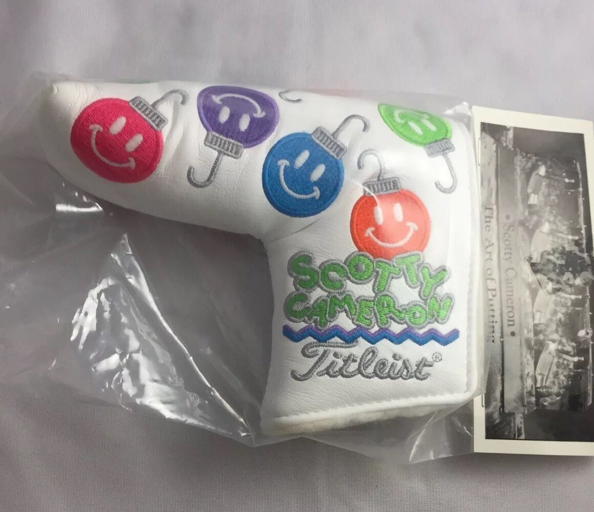 Scotty Cameron vacaciones SMILEY Cocheas Cubierta Scotty Cameron vacaciones SMILEY Cocheas Cubierta