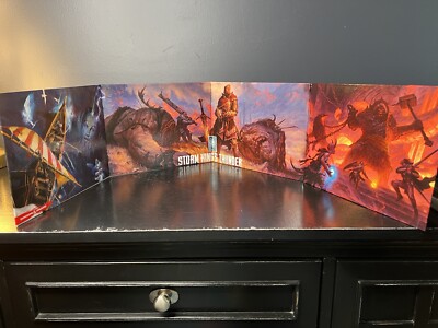 Dungeons D&D 5th Ed Storm King's Thunder Dungeon Master's Screen DM 2016 WotC