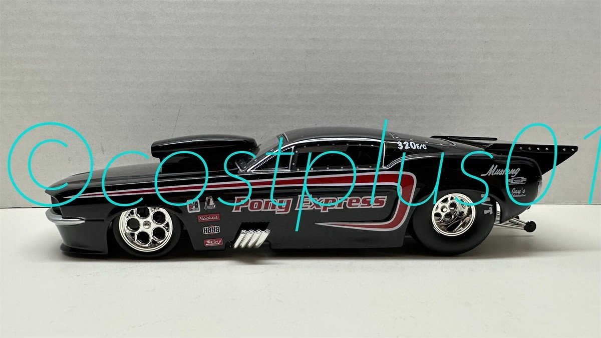 JADA BTM 1967 SHELBY GT 500 FUNNY CAR 1:24 BLACK | eBay