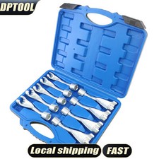 12 Point And Opening Head Design Common Rail Injection Fuel Line Nut Socket Set