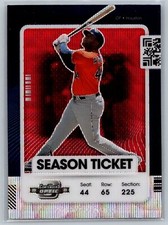 2021 Panini Contenders Optic Red Wave #35 Yordan Alvarez Houston Astros