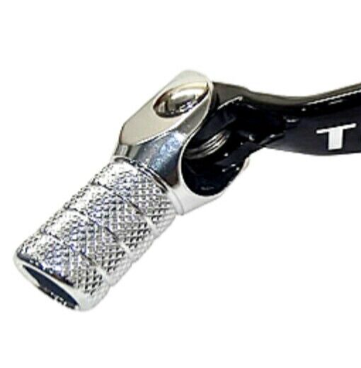 Tusk Folding Shift Lever Stock Black/Orange Tip For Husqvarna FX 450 2017-2018