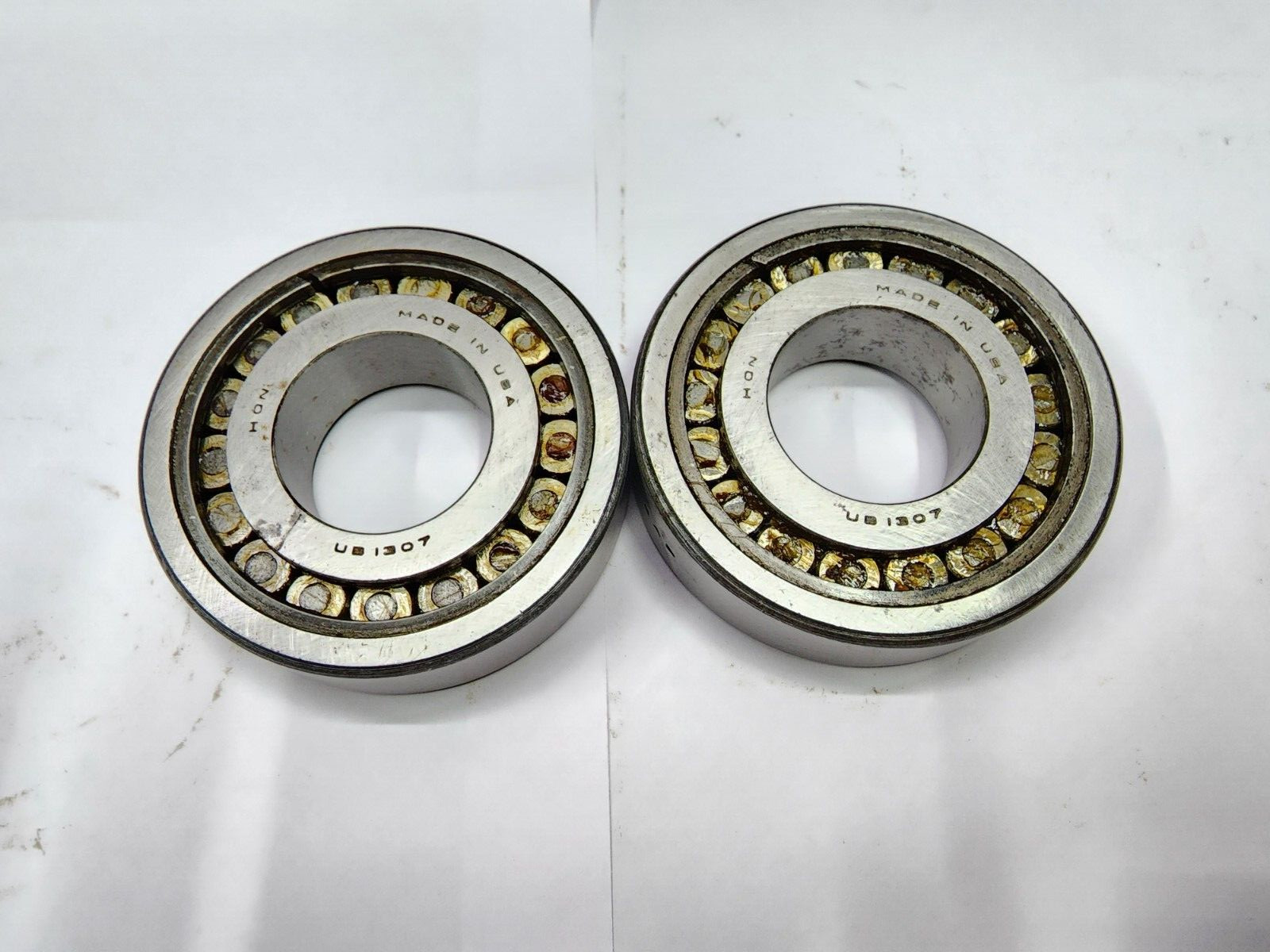 UB 1307 Cylindrical Roller Bearing OPEN 35x80x21MM NDH USA 1307T LOT OF 2pc