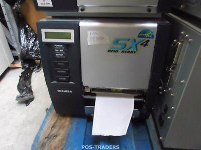 Toshiba SX4 B-SX4T-GS20-QP Thermal Label Printer LAN RJ-45 NETWORK -  19,3KM