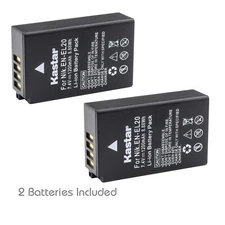 EN-EL20 Battery for Nikon Coolpix A, Coolpix P1000, DL24-500, 1 J3, 1 S1, 1 V3 