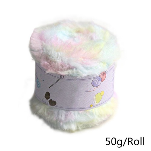 50g/Roll Velvet Yarn Knitting Wool Faux Mink Fur Warm Crochet Knitting Yarns CA - Picture 22 of 33
