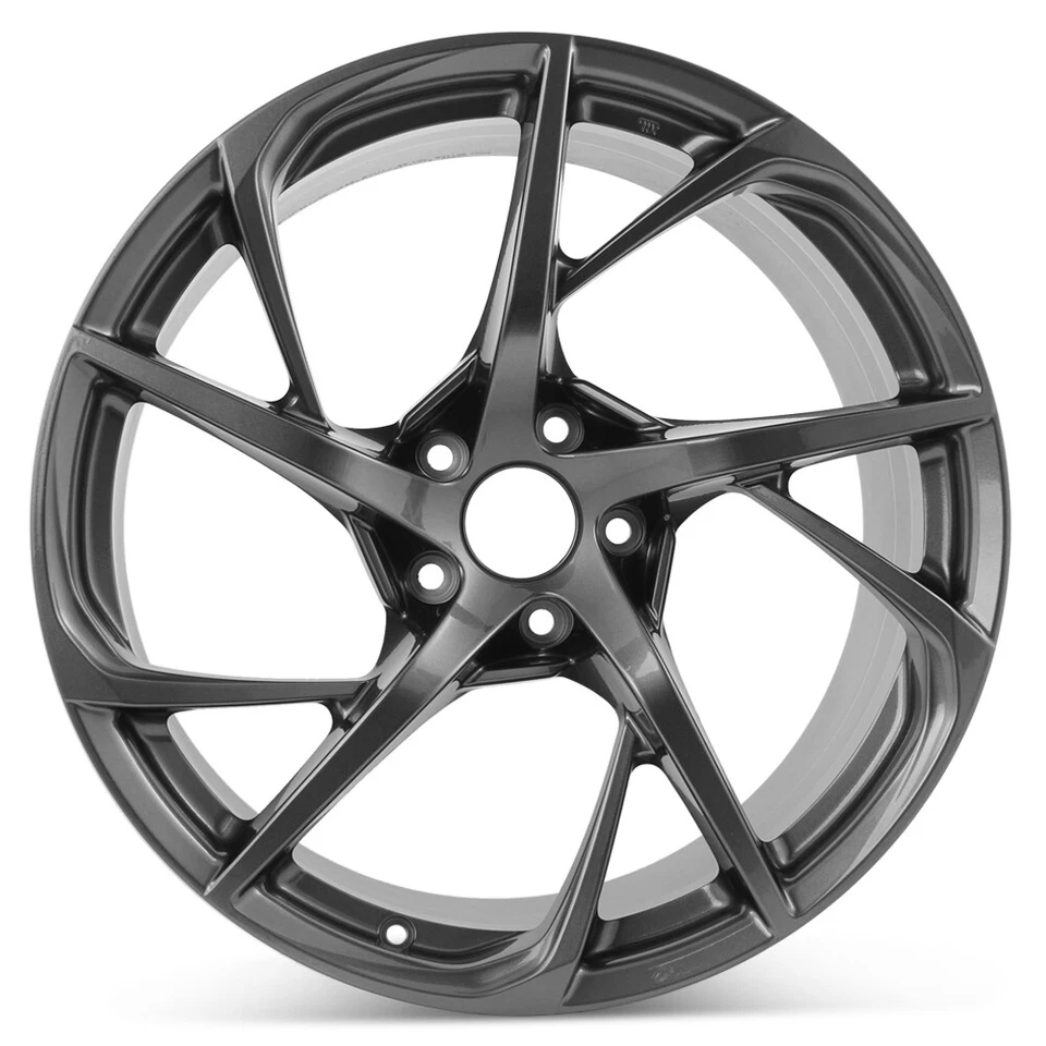 Llanta trasera 20” x 11” Acura NSX 2017 2018 2019 2020 2021 de fábrica OEM 71843 Foto 2 de 4
