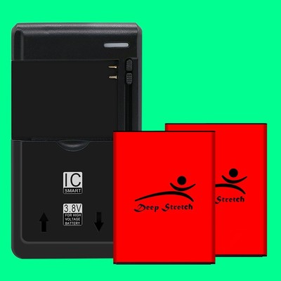 Long Lasting Lithium 1950mAh Battery Charger for Alcatel Lively Jitterbug Flip 2