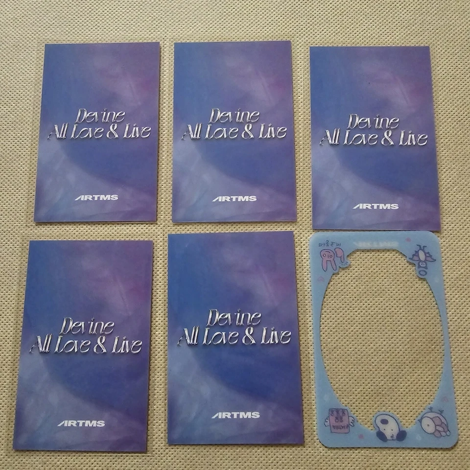 TARJETA FOTOGRÁFICA INSTANTÁNEA ESPECIAL BEBIDA KTOWN4U ÁLBUM OFICIAL IST ARTMS EVENTO 'DALL' Foto 2 de 4